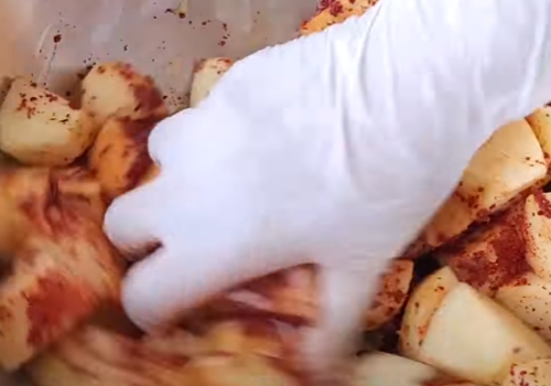 사과 깍두기 만드는 방법