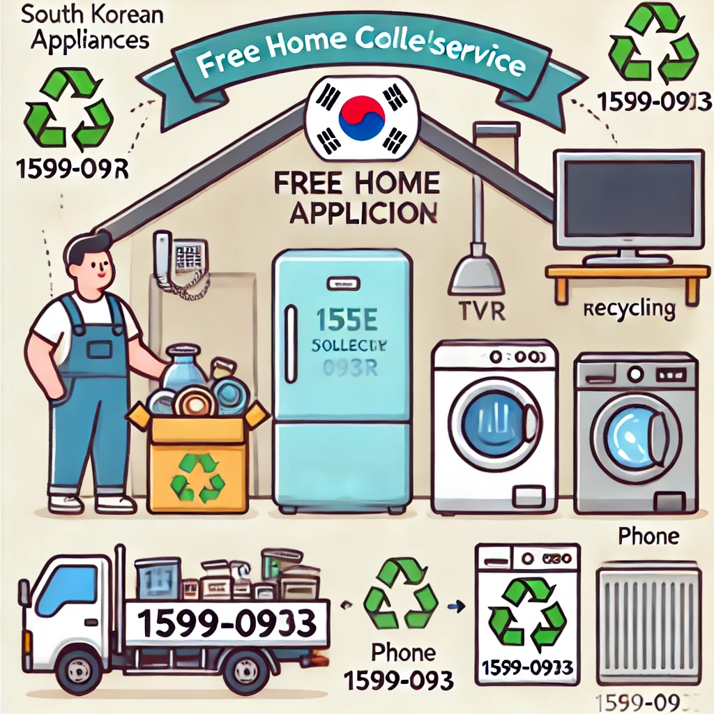 2025 폐가전 무상수거 신청 방법