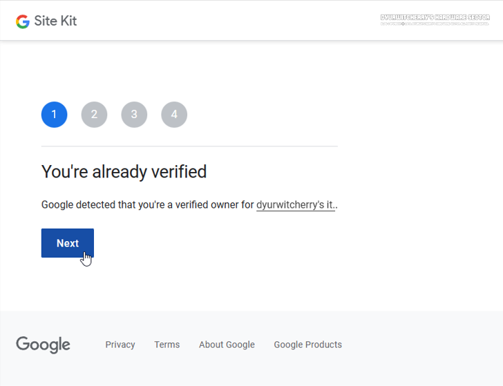 WordPress plug-in Site Kit