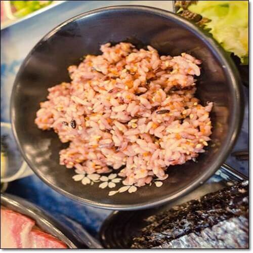 홍국쌀 먹는 법과 홍국쌀 밥