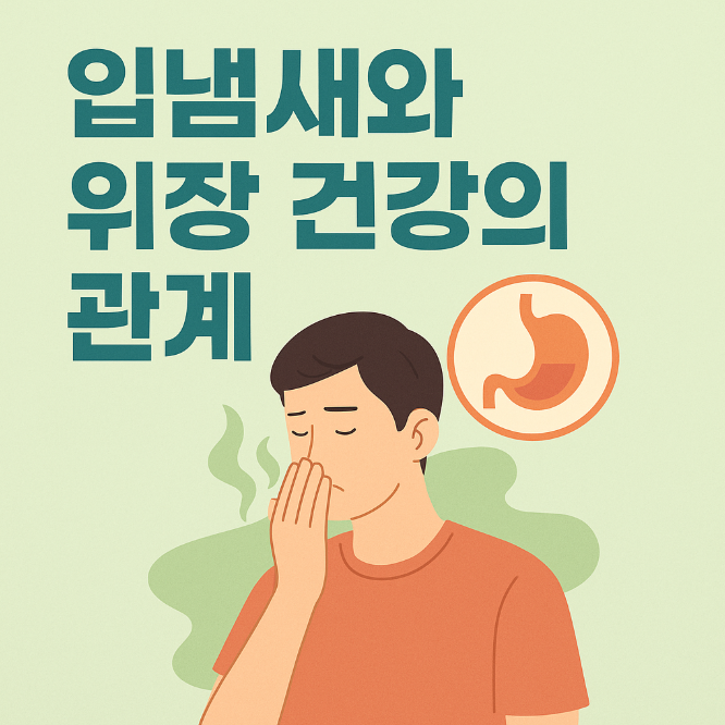 입냄새 원인 위장