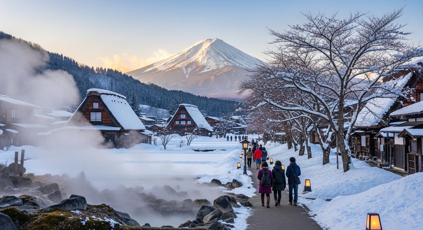 일본 겨울 여행 추천지