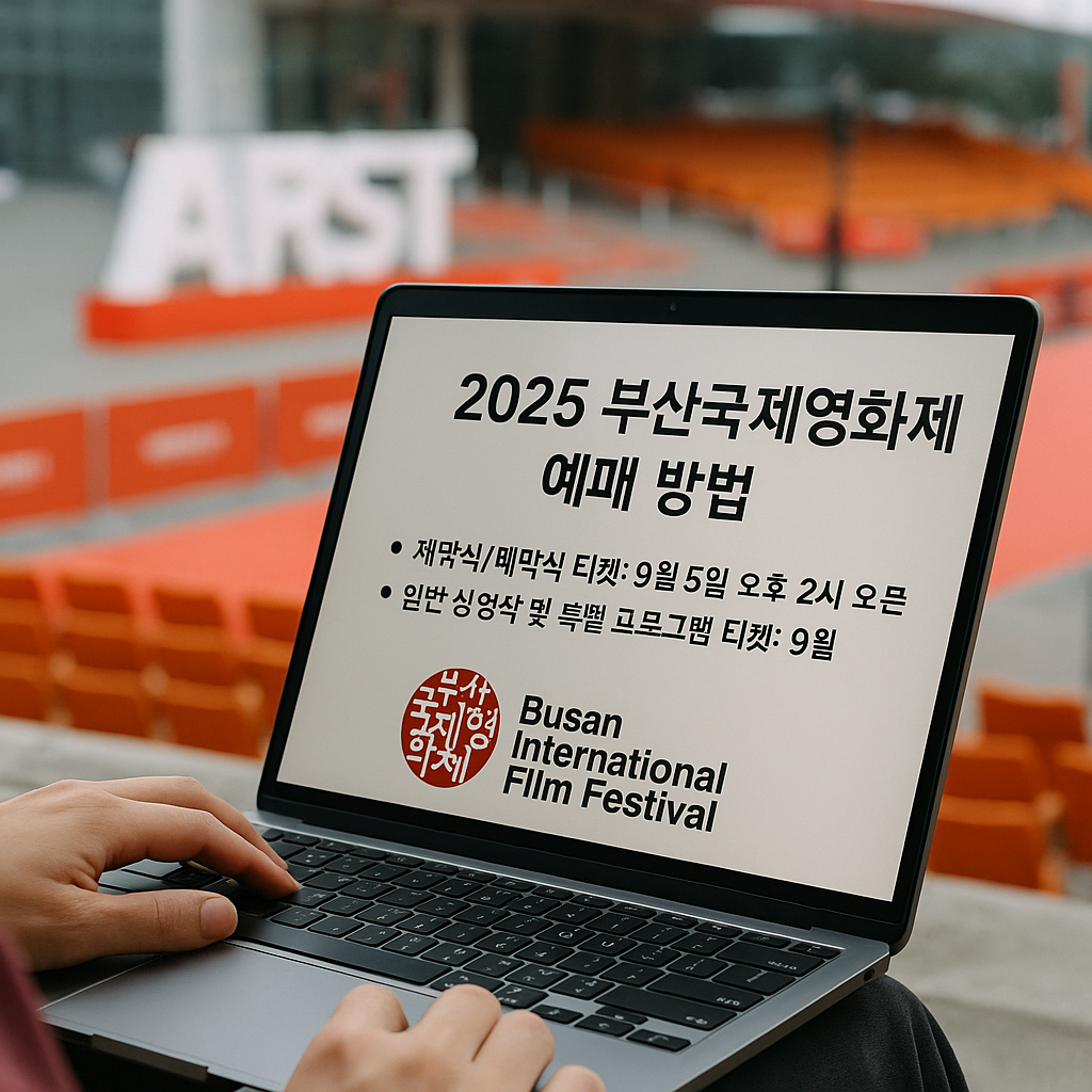 2025 부산국제영화제 예매방법