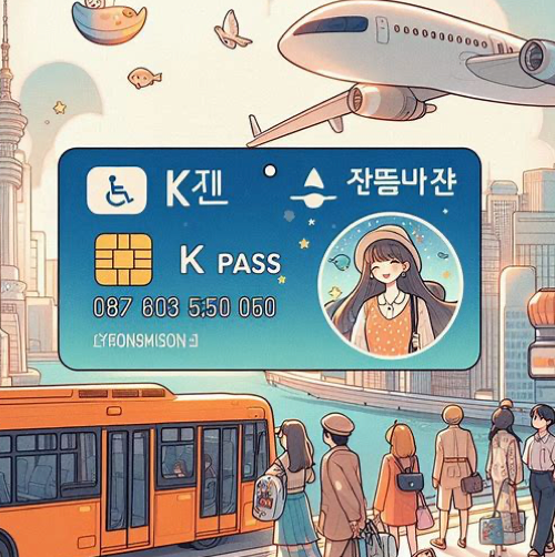 K-패스 교통카드 신청 방법