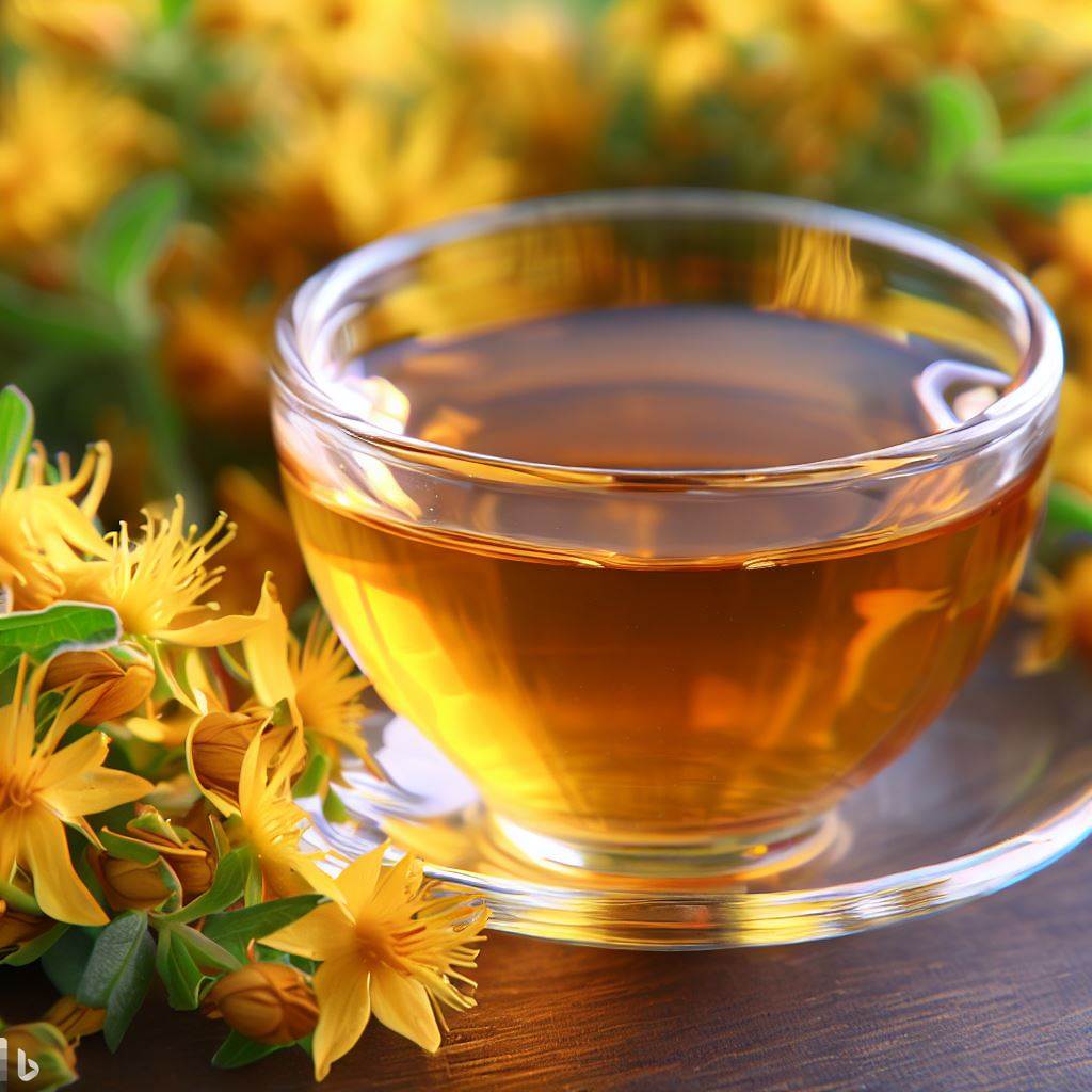 세인트 존스 워트 차