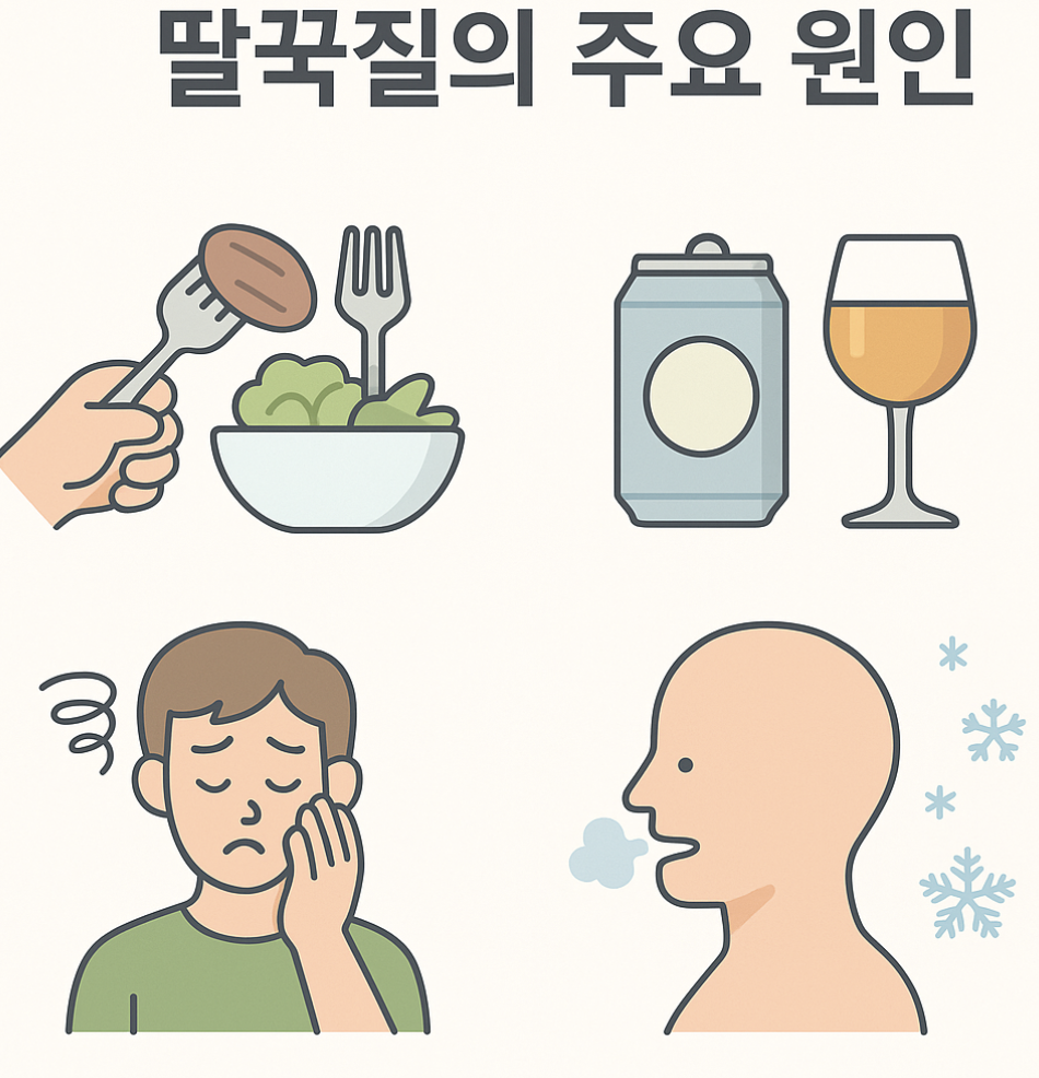 딸꾹질 원인에 대한 이미지
