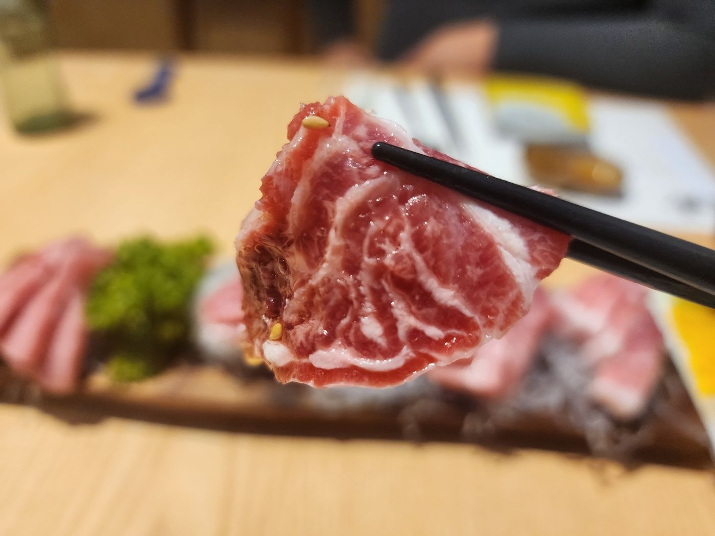 참치 특수위에 기름소금 살짝