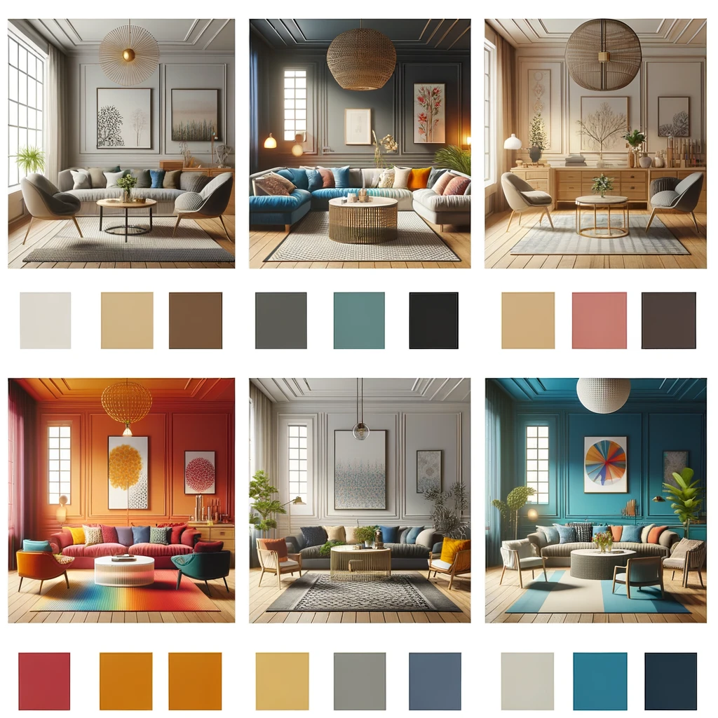 컬러를 활용한 인테리어