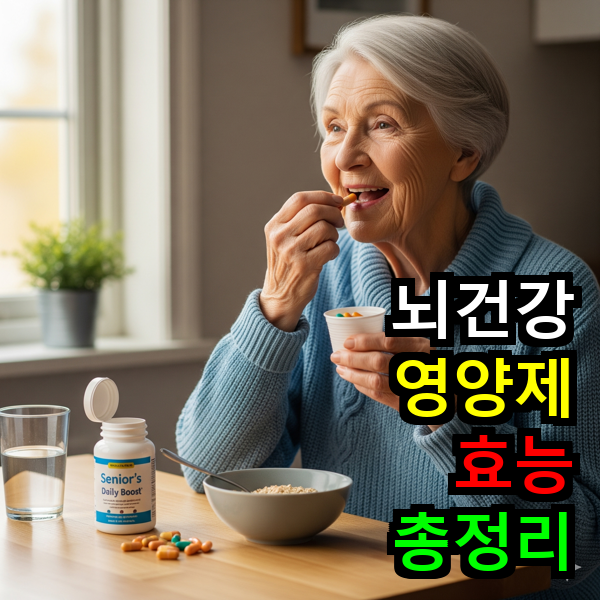 뇌건강 영양제 총정리