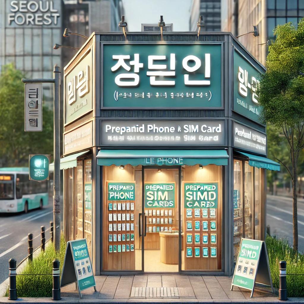 알뜰폰써니 선불 폰 선불유심 서울숲지점