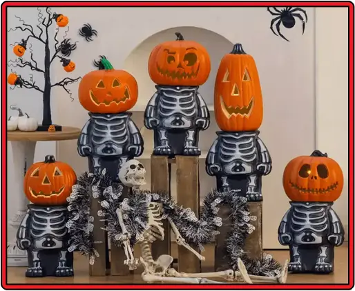 할로윈데이-해골-분장-용품