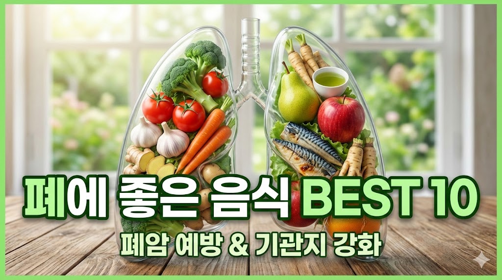 폐에 좋은 음식