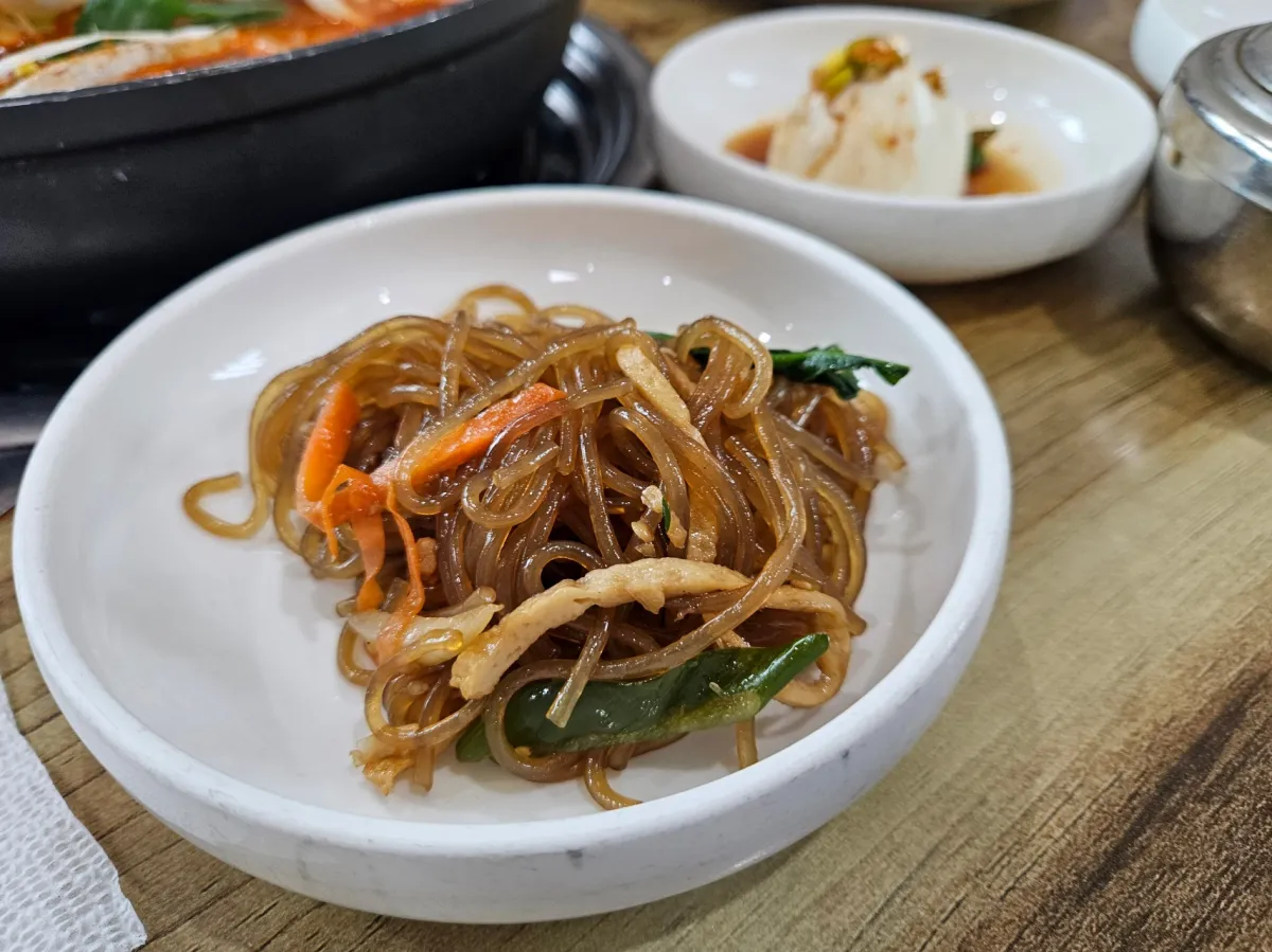 군산-궁전갈치찜-잡채