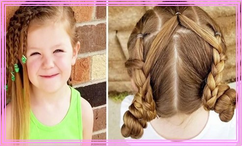 여자아이 머리 예쁘게 묶는법