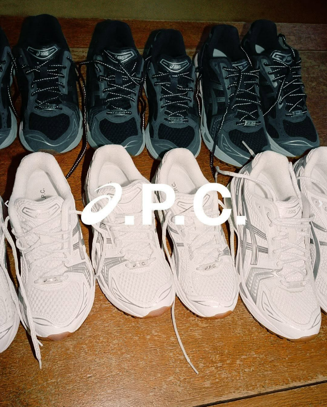 APC X ASICS SHOES