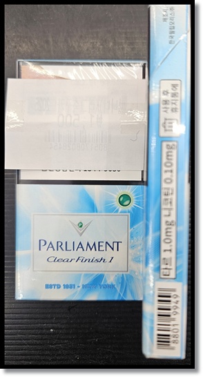 팔리아멘트(PARLIAMENT) 말보로(Marlboro) 슬림 담배: 팔리아멘트 슈퍼슬림레드 슈퍼슬림원 클리어피니쉬 3종과 말보로 하모니 스펙/향/맛 비교
