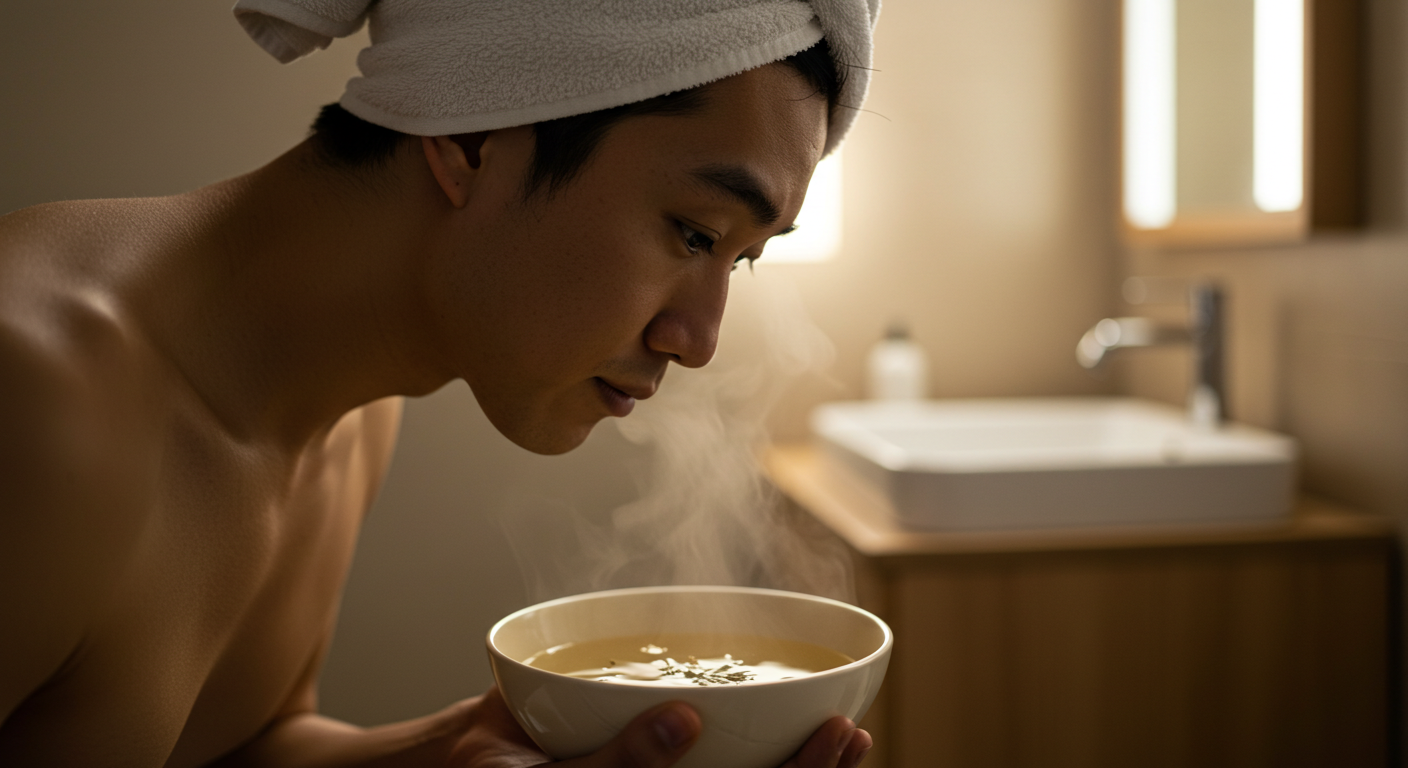 비중격만곡증, 코막힘, 후비루