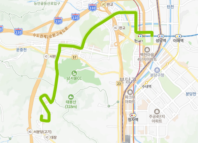 성남-73번-버스-노선-지도