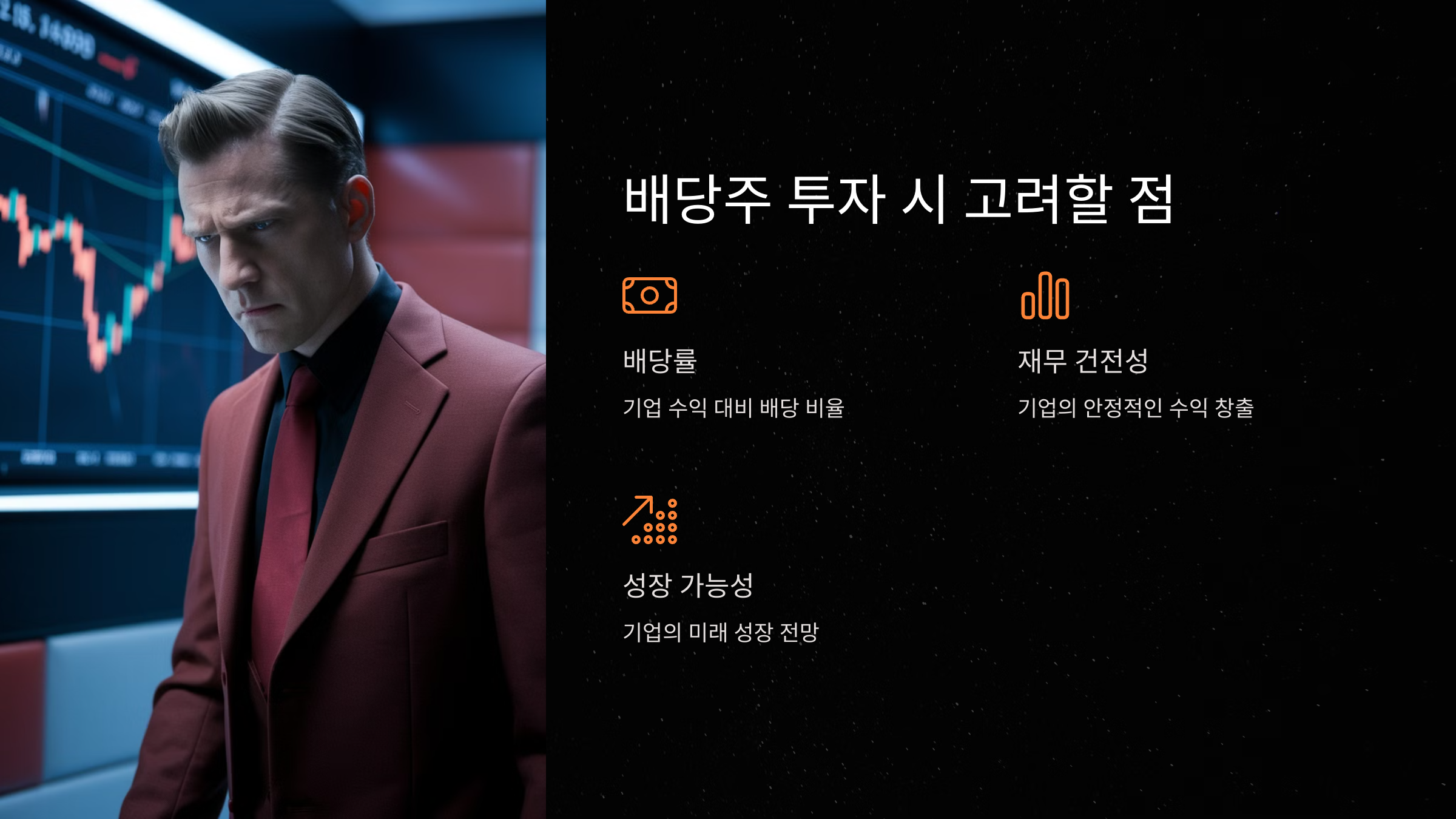 배당주 투자 시 고려할 점