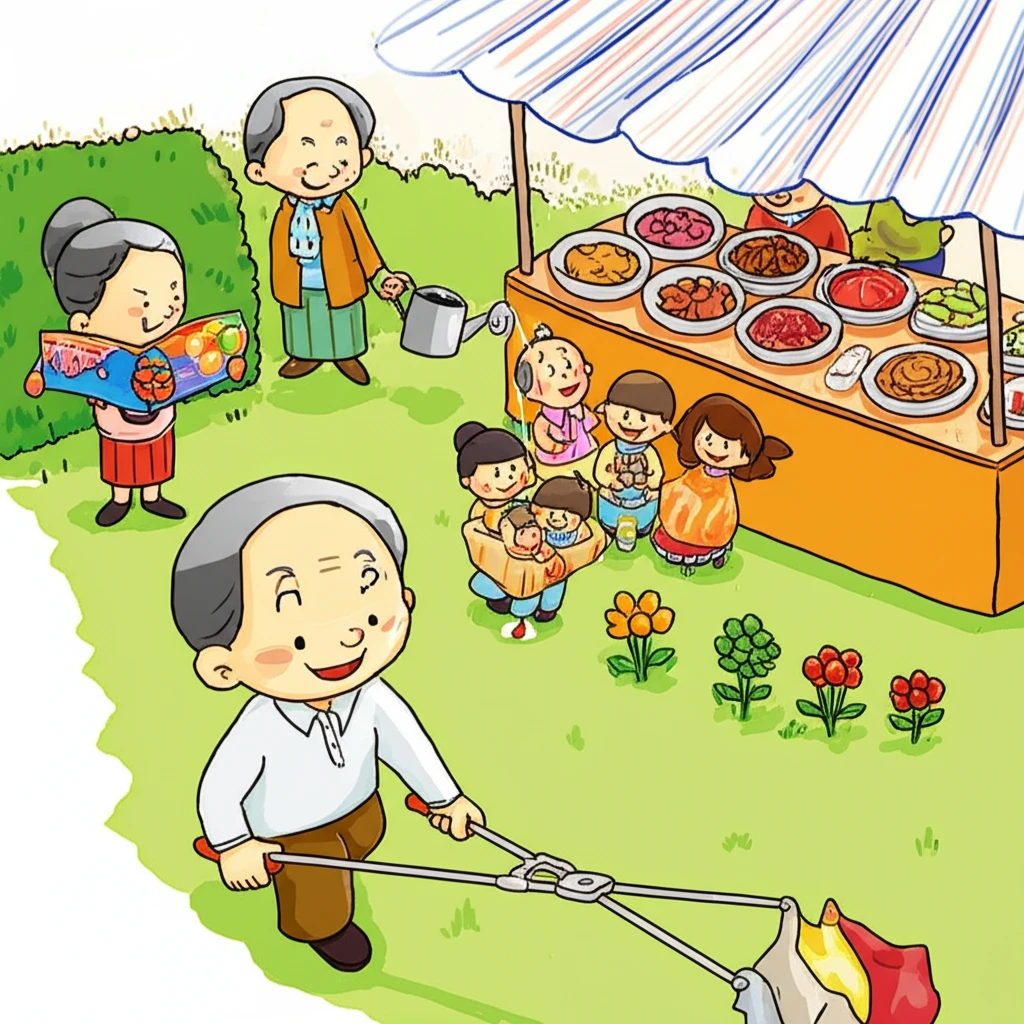 영광군 시니어클럽 노인일자리 신청 자..