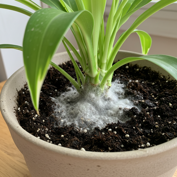 곰팡이가 생긴 화분