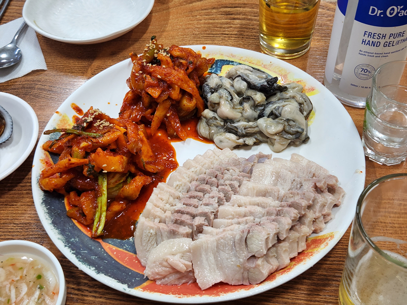 굴보쌈