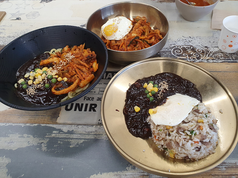 볶음밥-짜장면-중화비빔밥
