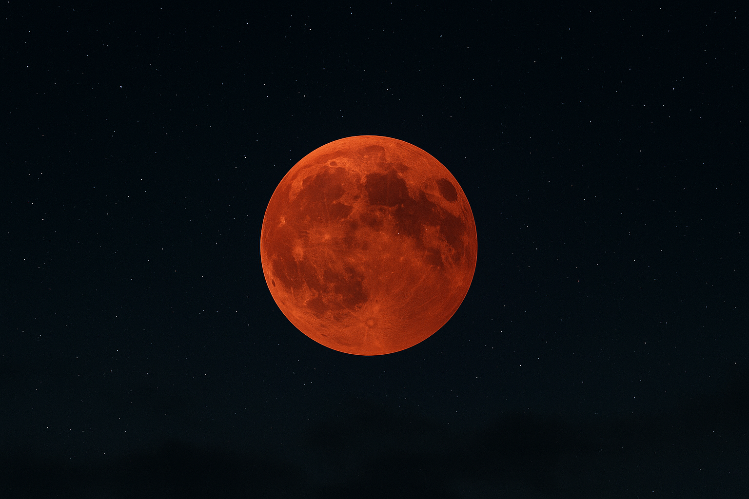 "블러드문, 붉은 달의 신비 ❘ 개기월식이 선사하는 우주의 경이"