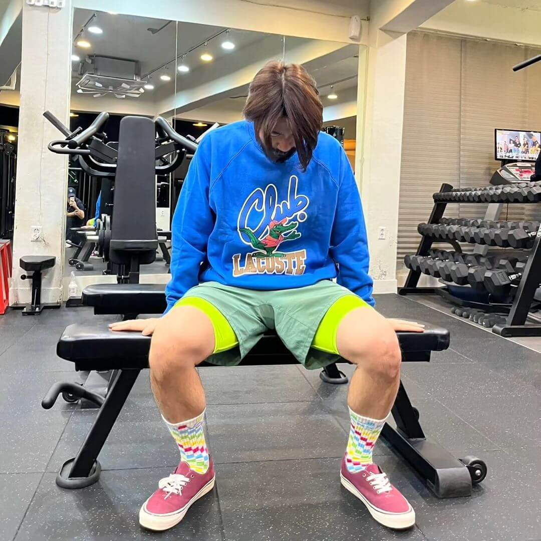 노홍철 휠체어
