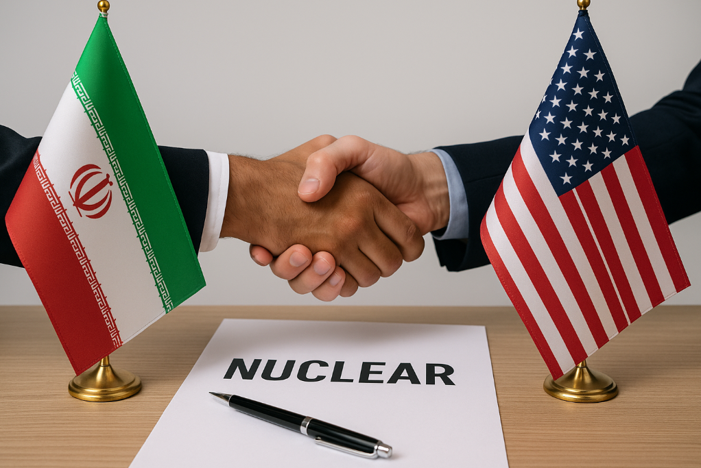 이란과 미국의 핵 협상에 관한 이미지 <출처: 무료 ai>
