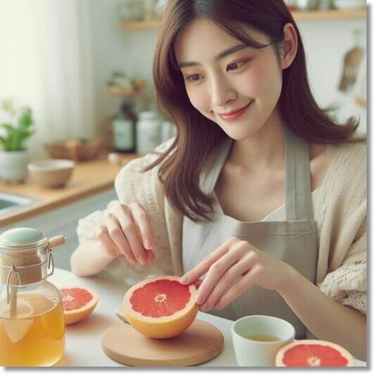 자몽청 효능 및 만들기, 먹는 법과 주의점