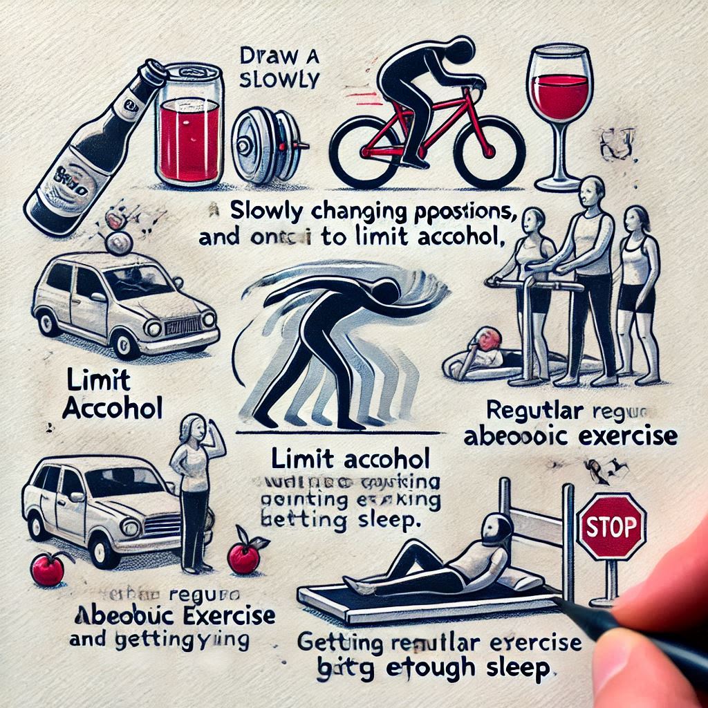 기립성 저혈압의 원인