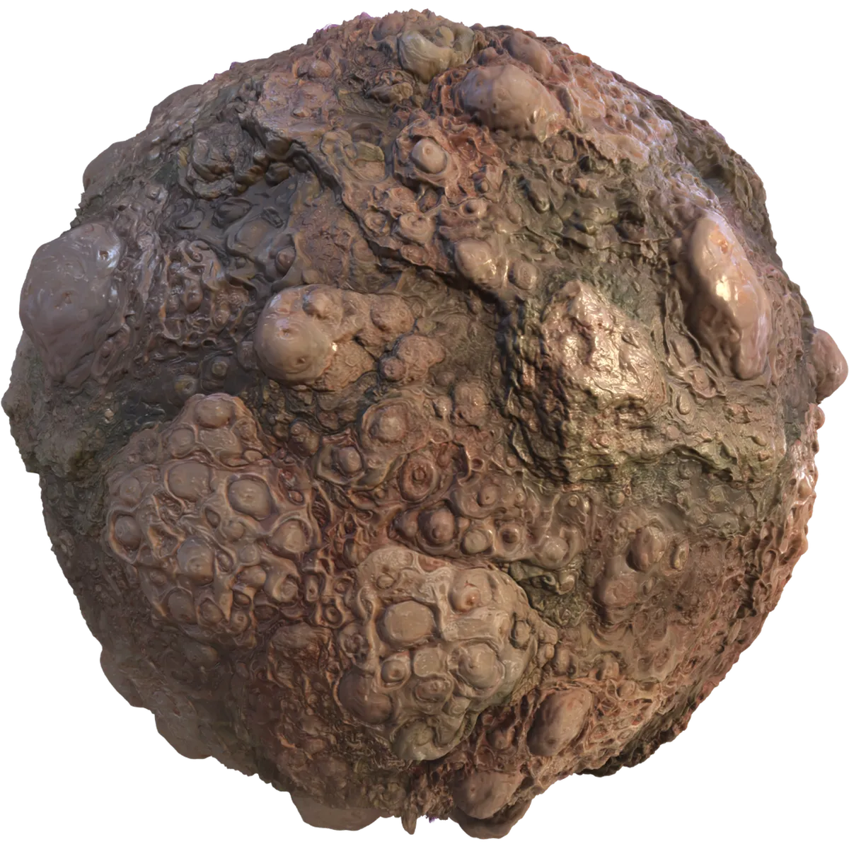 Bio Tumorous Cluster texture