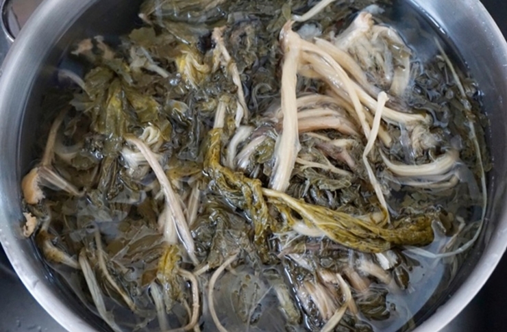 말린 무청 삶는법 시래기 보관법