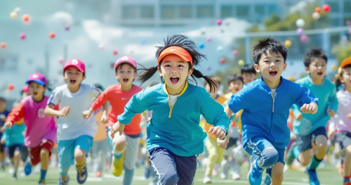 체육대회-달리기