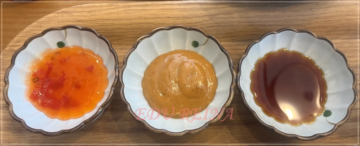 샤브샤브소반-소스-종기-담은모습