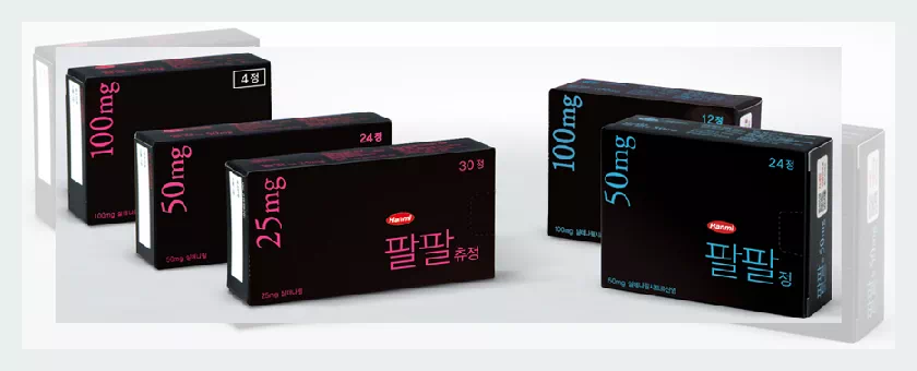 팔팔정 25mg, 50mg, 100mg
