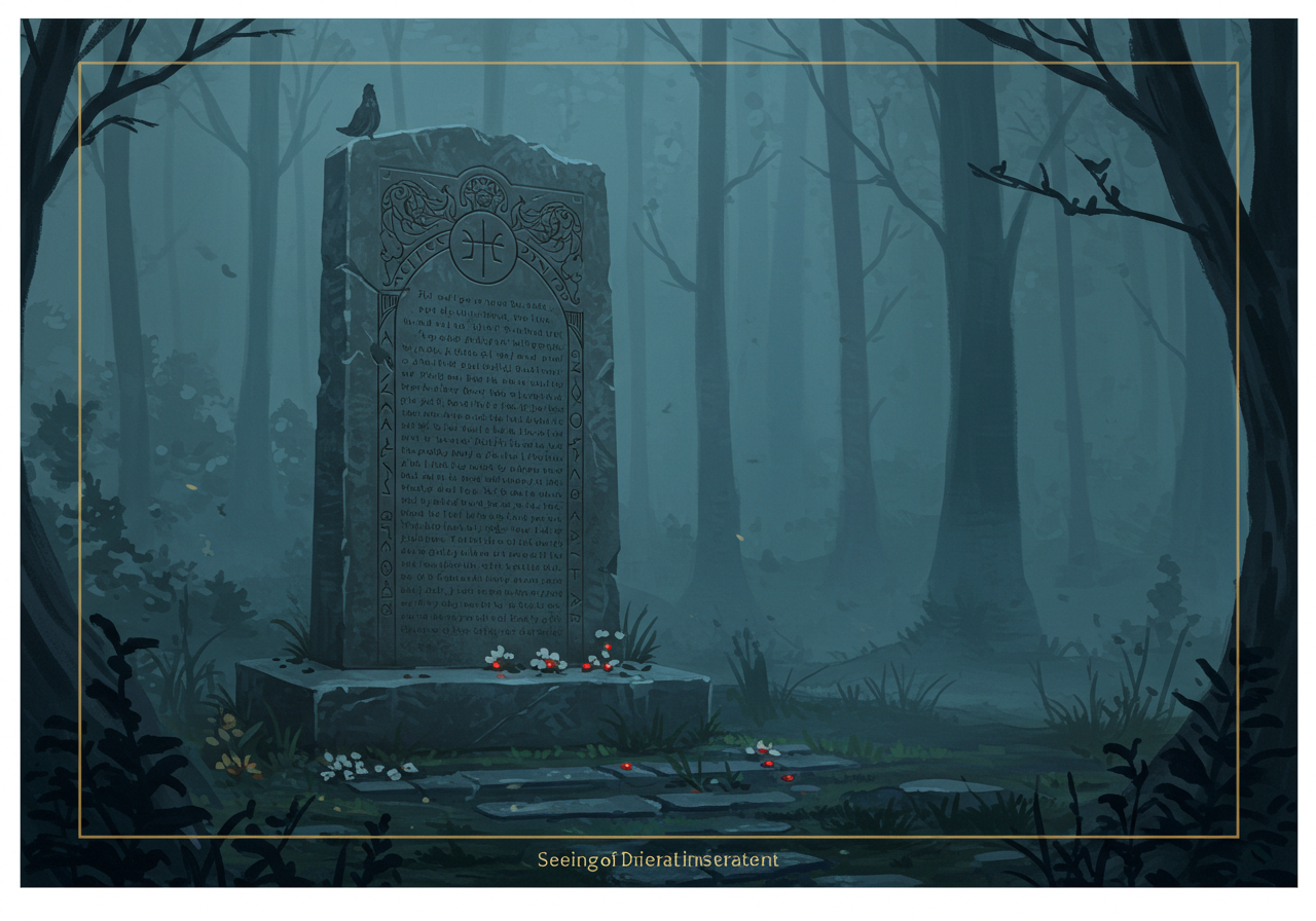 낯선 사람의 위패를 보는 꿈