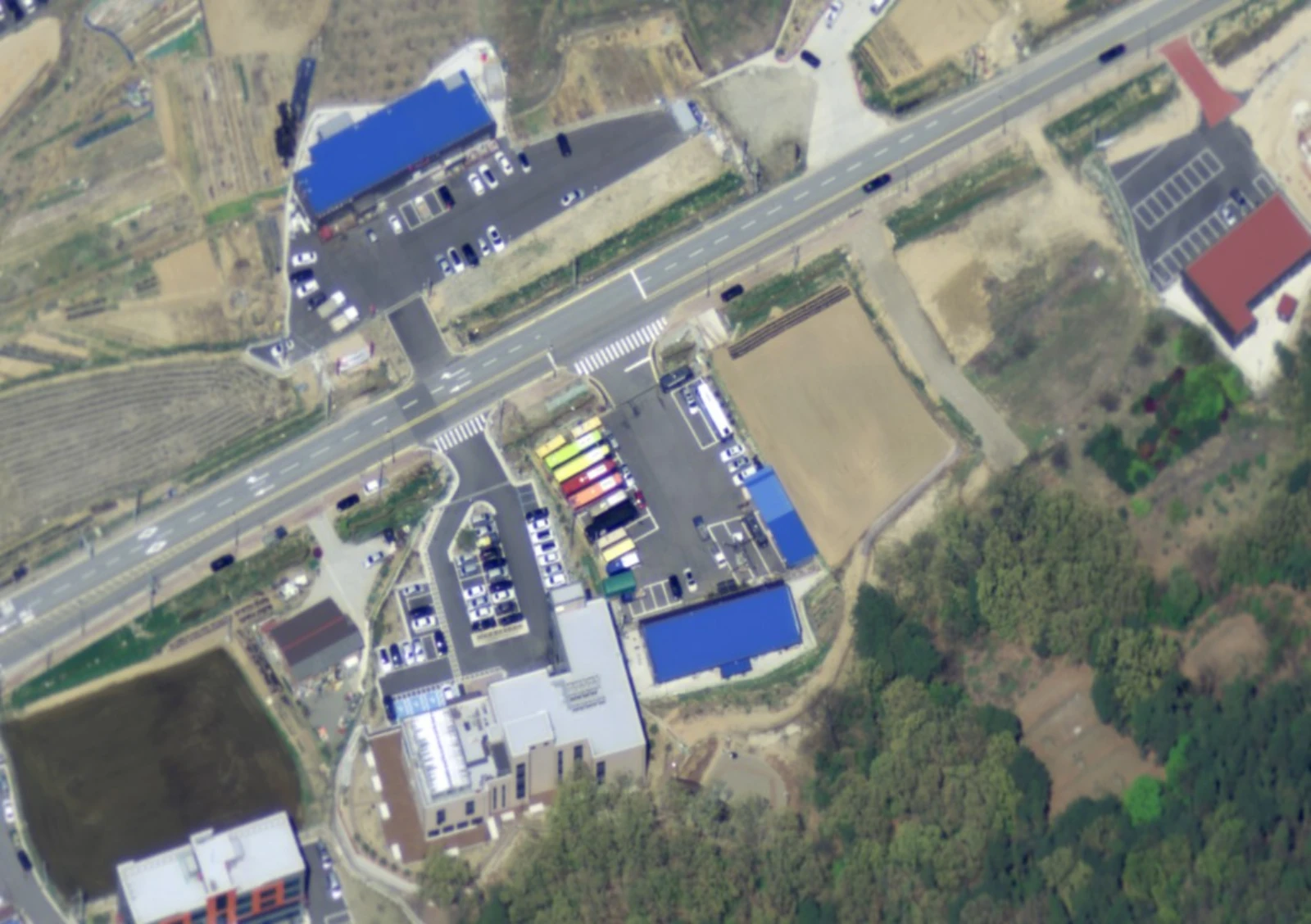 (주)삼정엔지니어링 2015.[자동차관련시설] 천안 매매장 부지조성 - 동남구 유량동