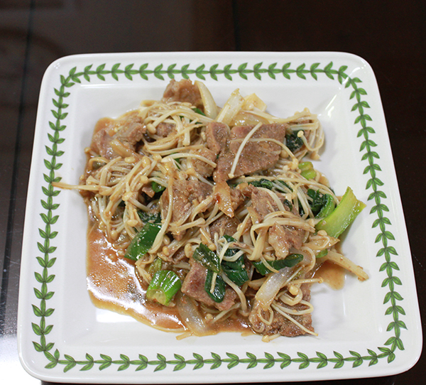 돼지고기목살야채볶음