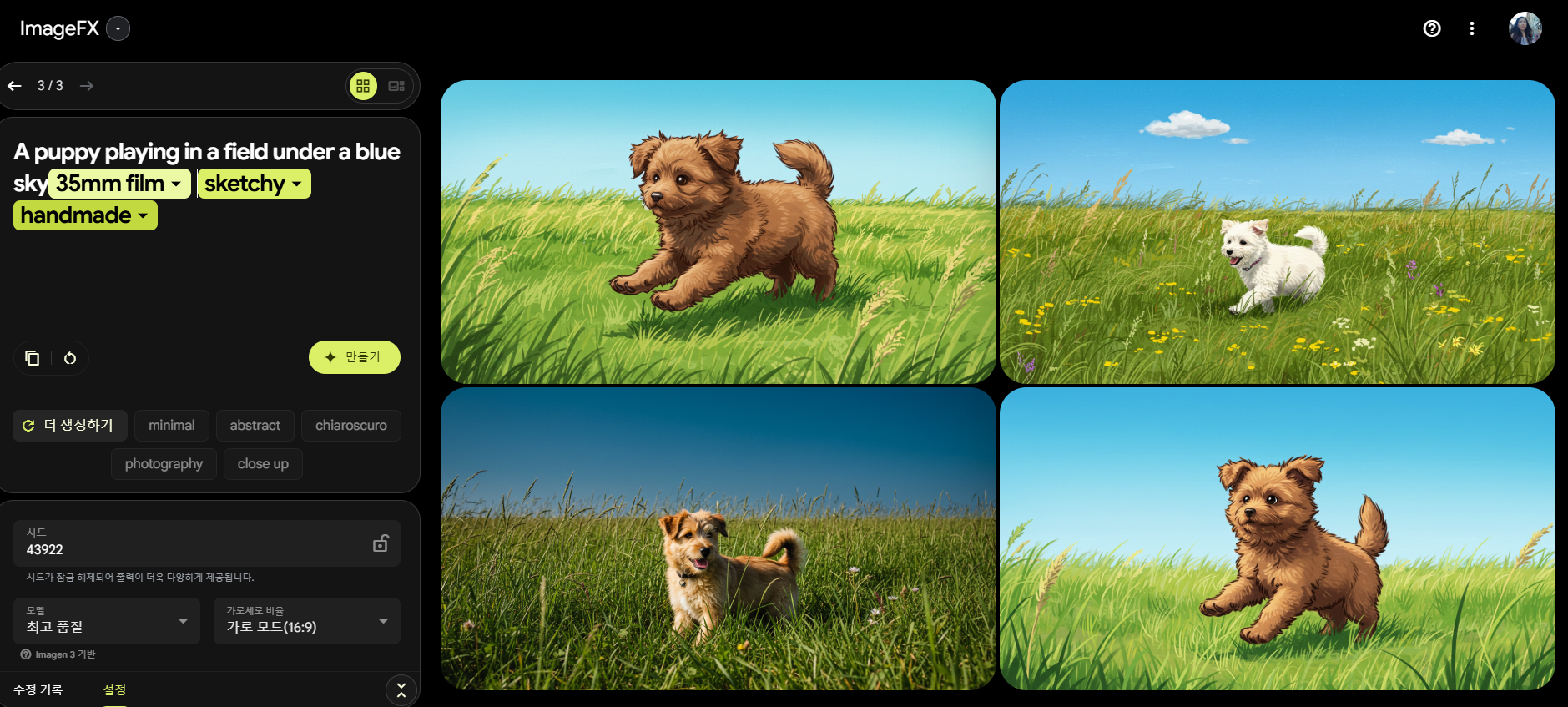 무료 AI 이미지 생성기! 구글 이미지FX 활용으로 나만의 이미지 만들기 꿀팁