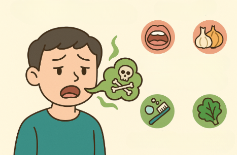 입냄새원인과 식단별 해결법 가이드