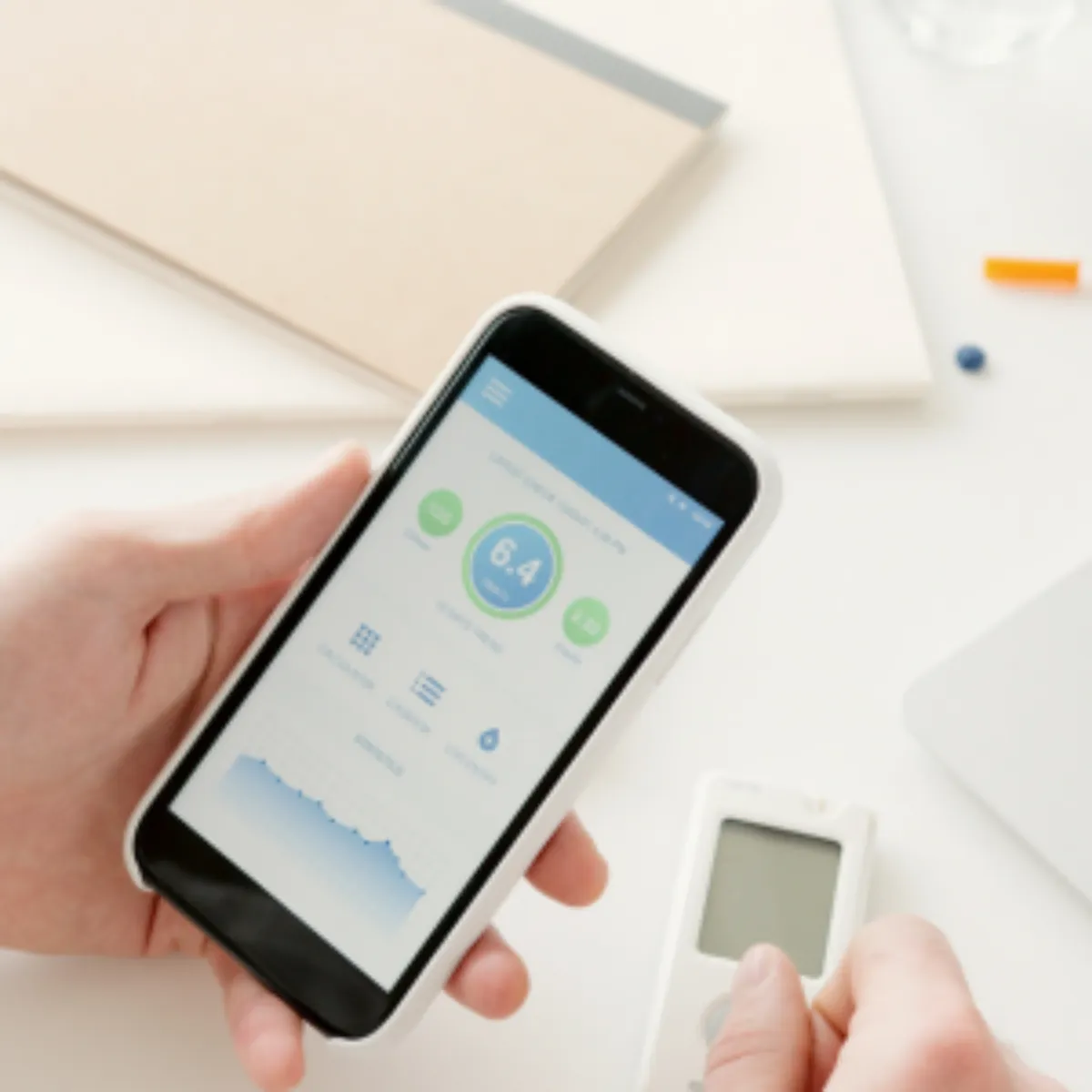 혈당 체크 혈당 측정 어플 앱