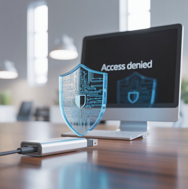 6. USB 등 이동식 저장 장치 차단하기