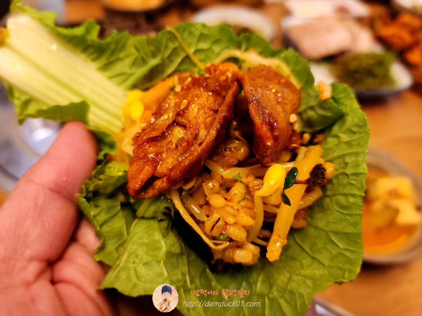 자연채 쌈 정식, 수육 정식