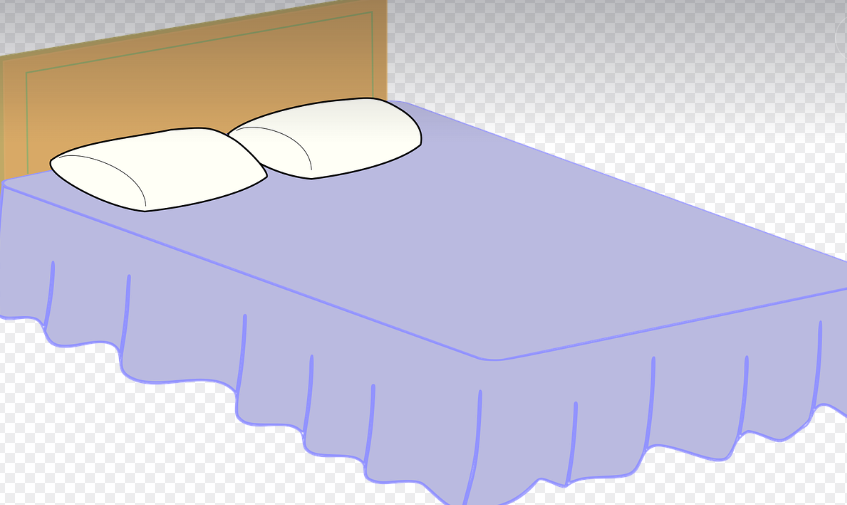 정돈된침대사진