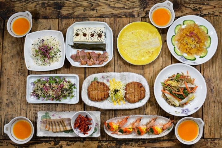 동네한바퀴-용인-산나물정식-행복한마당