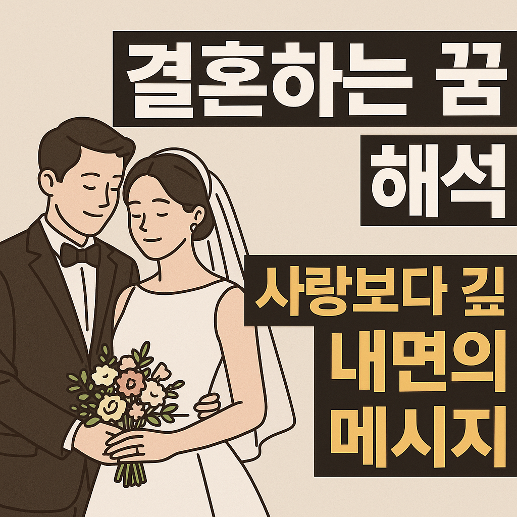 결혼하는 꿈