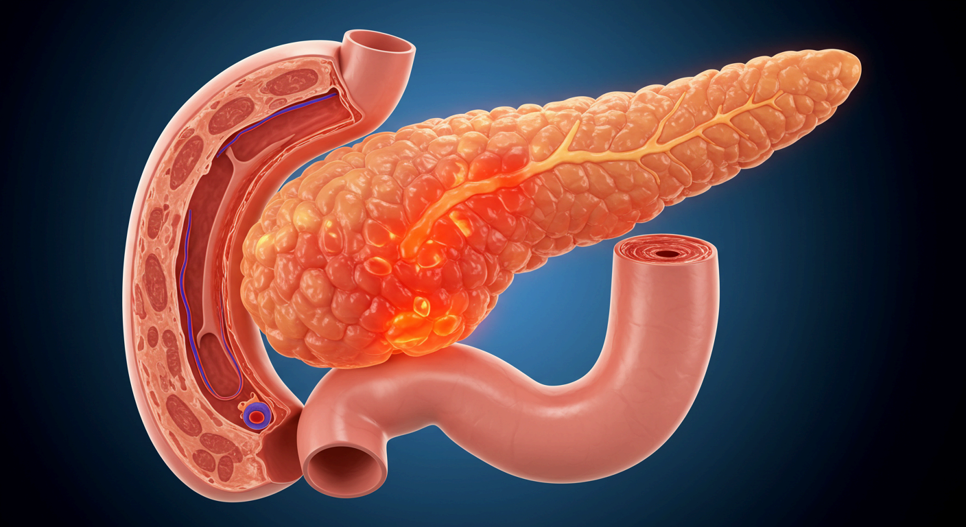 식사 후 심해지는 통증&amp;#44; 초기 췌장염 경고