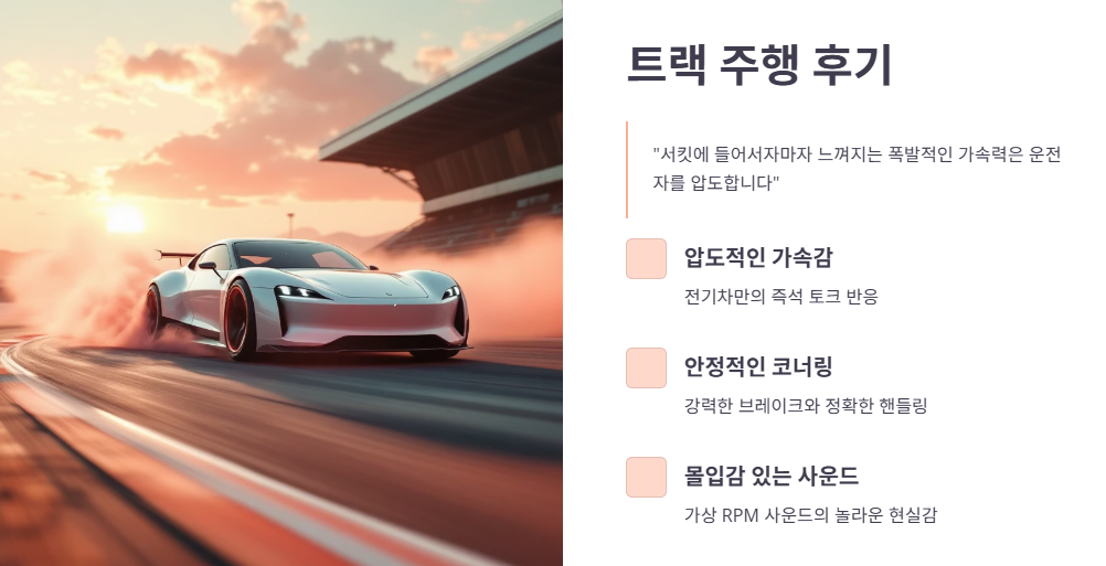 실제 주행 경험 및 시승 후기